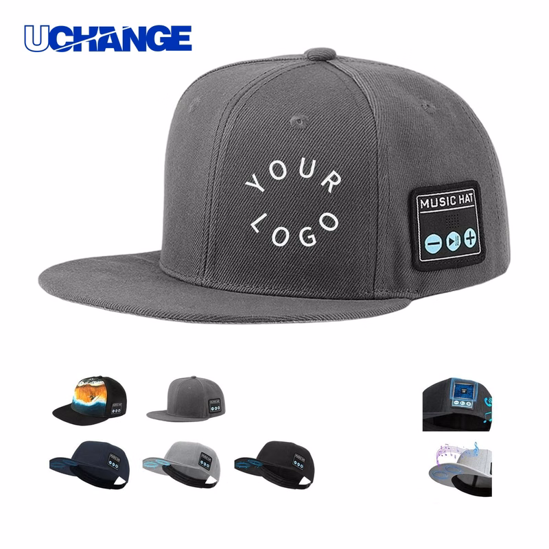 Cotton Sports Cap Headwear with Audio for Outdoor Use