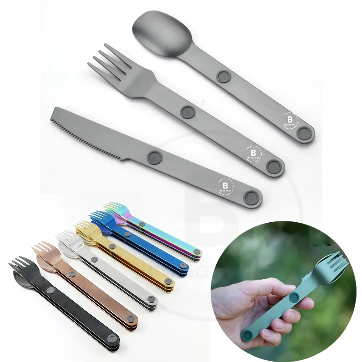 Magnetic Camping Utensils Set 1