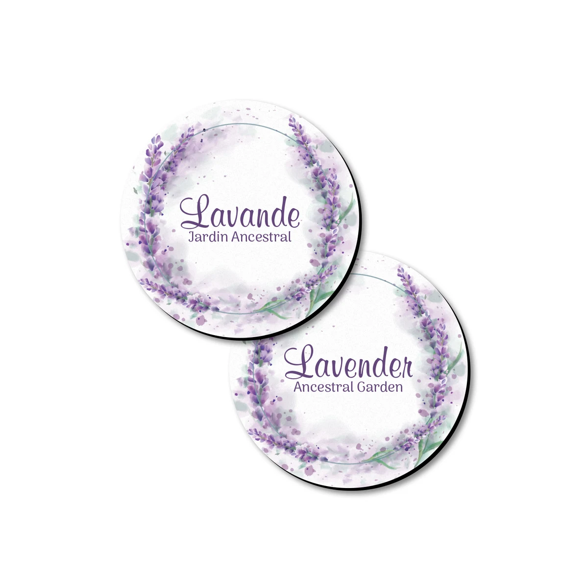 Custom Double-Sided Magnet 7 sq/in Full Colour Imprint White Vinyl Topcoat 1