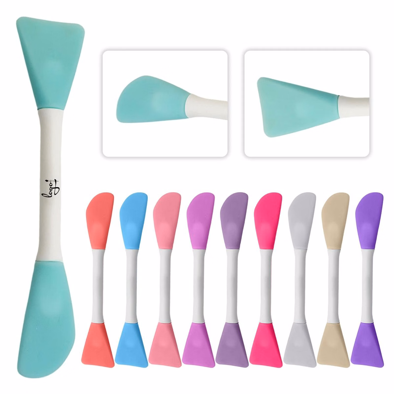 Double Head Detachable Silicone Facial Mask Brush