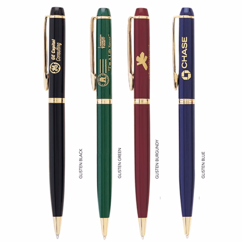 Glisten Brass Twist Pen