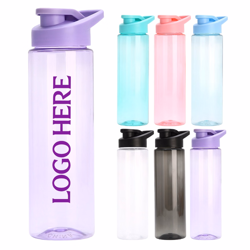 23 Oz Outdoor Cycling Flip Top Sports Water Bottle