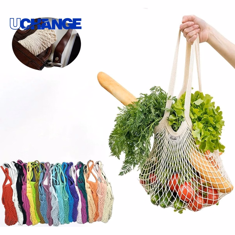 Reusable Cotton Mesh Grocery Bag