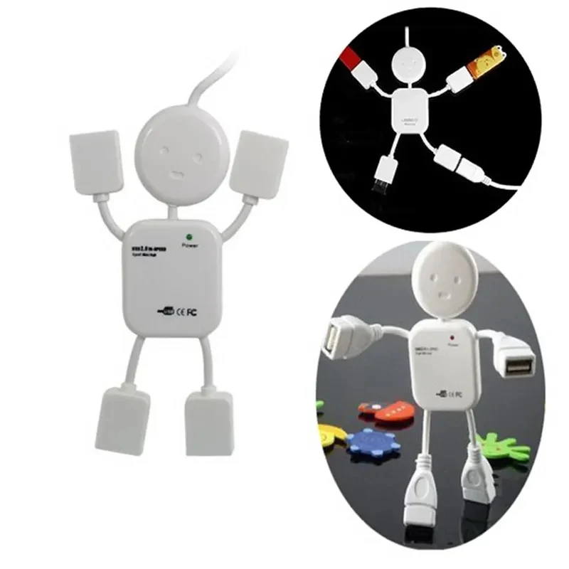 Robot 4 Ports USB Hub 1