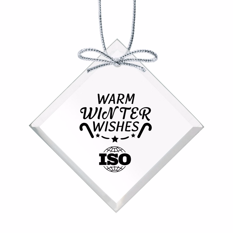 Starfire Ornament - Square Imprinted