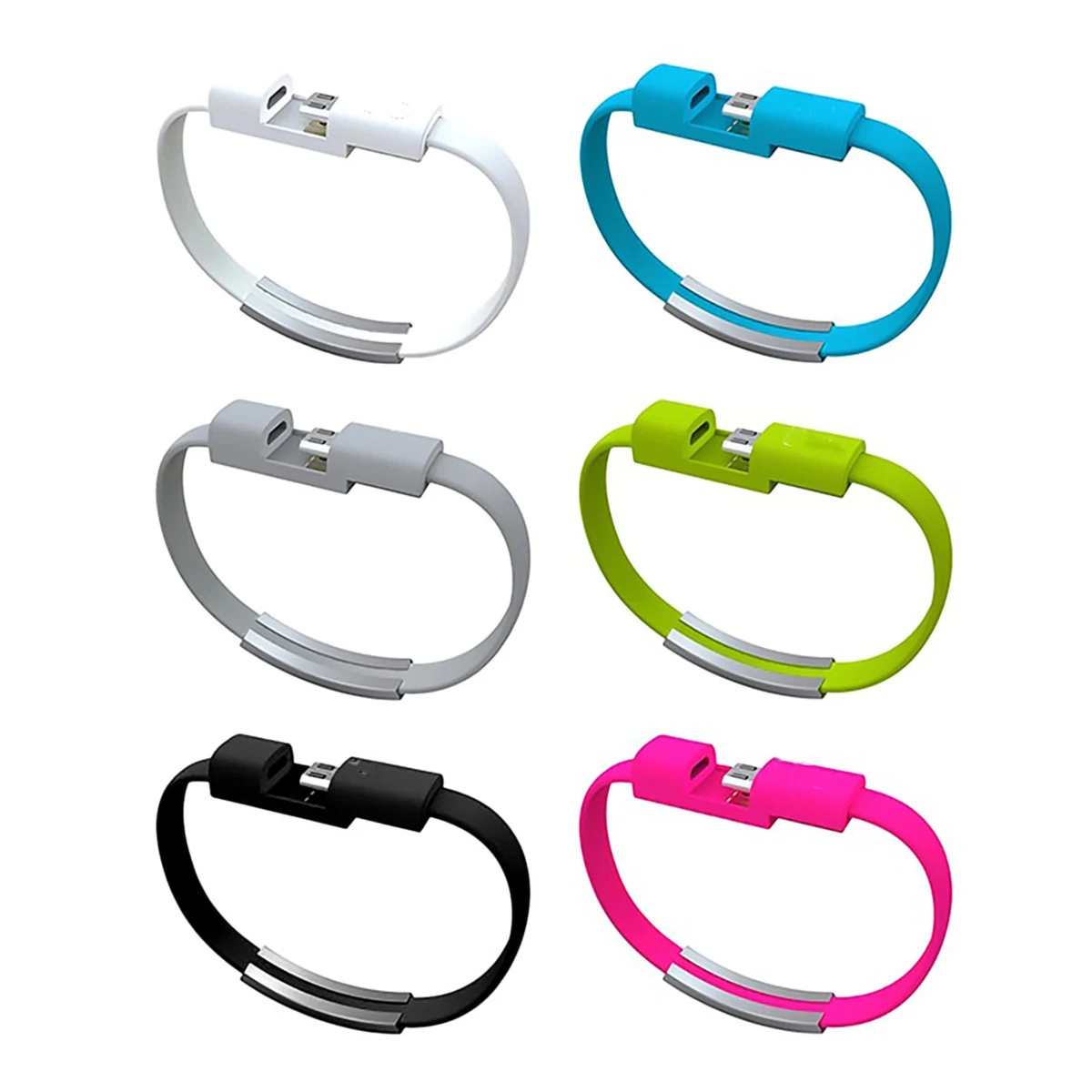 Wearable Micro-USB Charger & Data Cable Bracelet 1