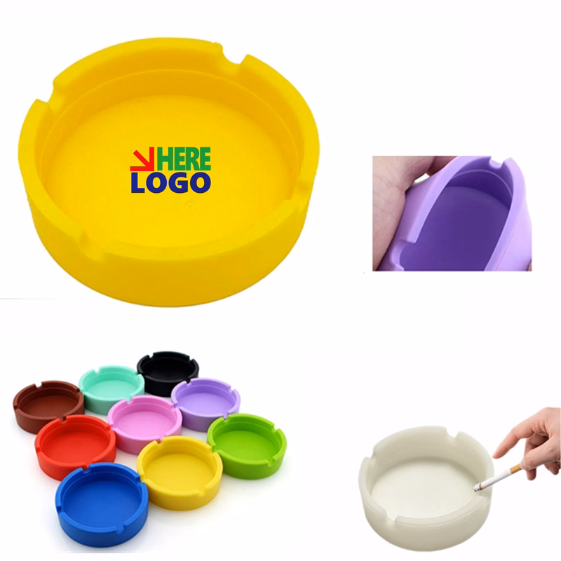 Custom Silicone Rubber Ashtray MOQ 10pcs
