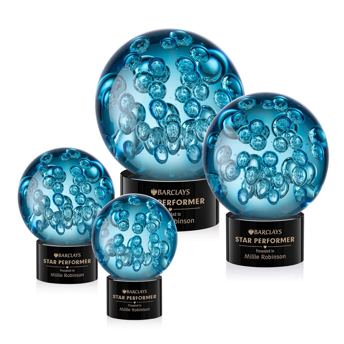 Addison Award on Marvel Base - Black 1