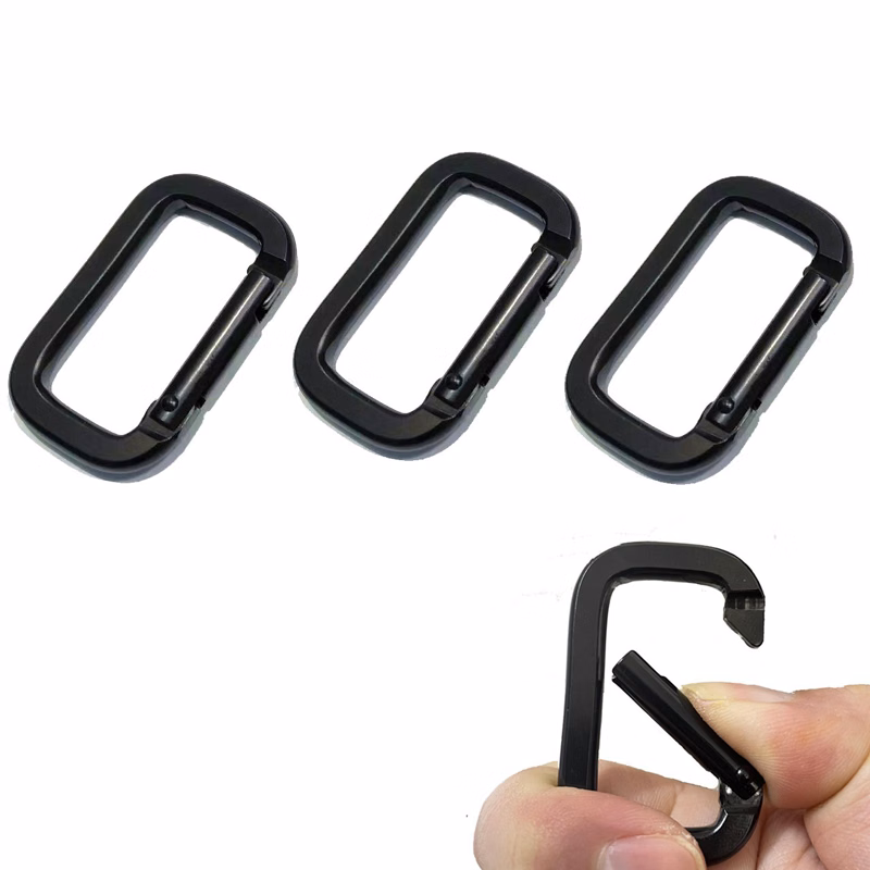 Aluminum Alloy D Character Mountaineering Buckle outdoor equipment