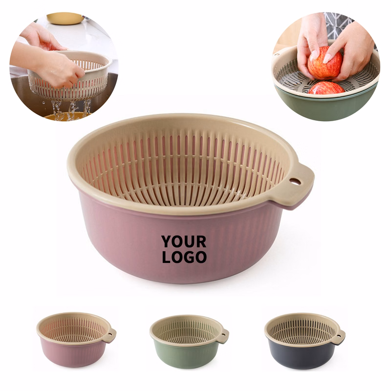 Food Grade PP Two In One Wash Drain Basket
