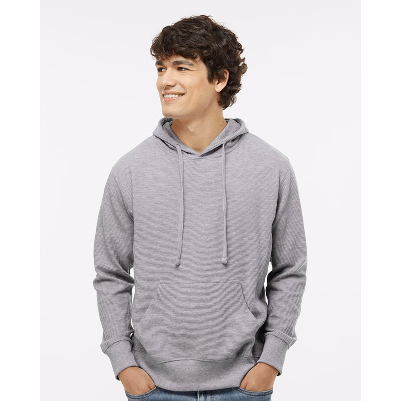 Men's Ripple Fleece Hooded Sweatshirt - 8706