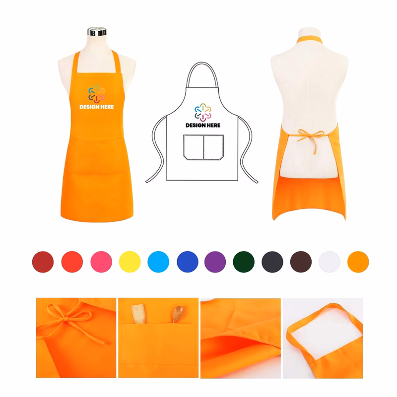 Custom Kitchen Cooking Bib Apron