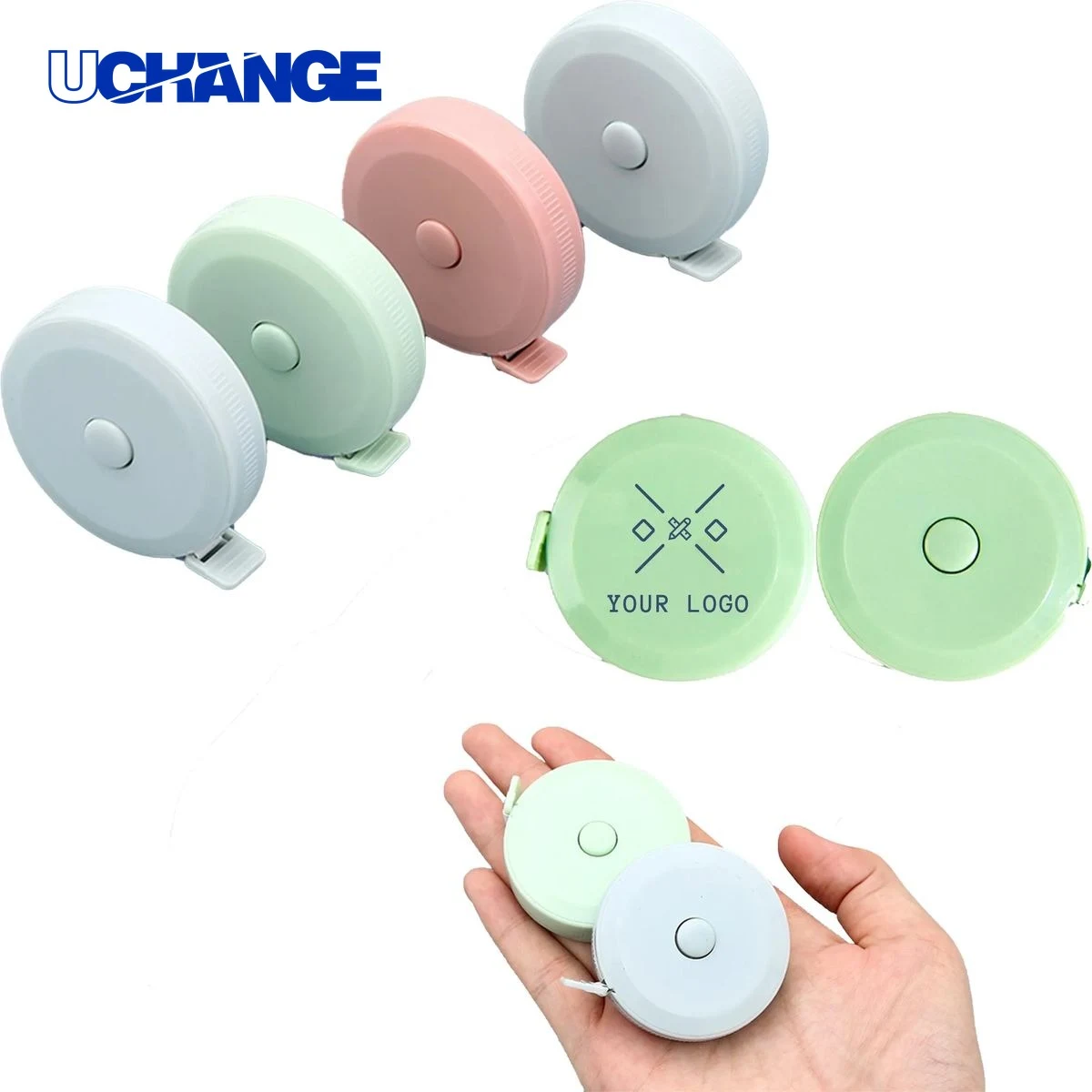 60 Inch Retractable Round Soft Tape Measure Tool 1