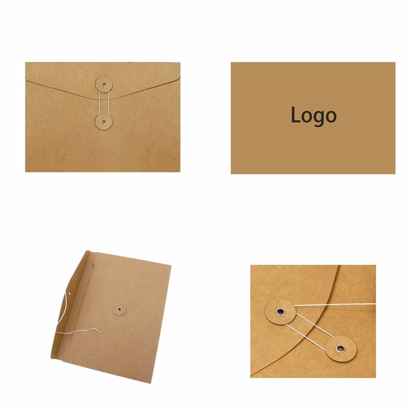 Kraft Paper Document Bags