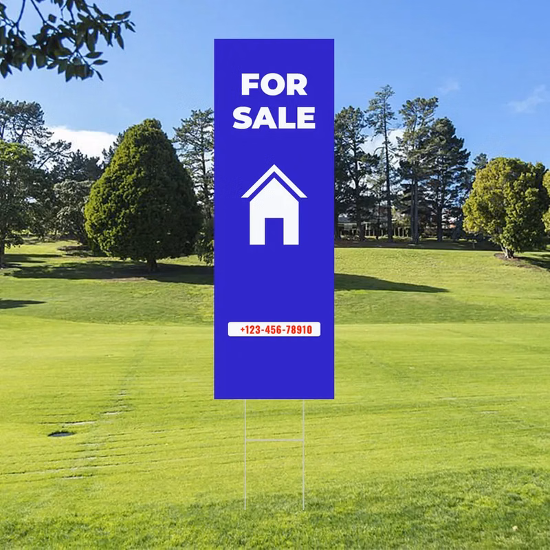 6" X 18" Yard Sign
