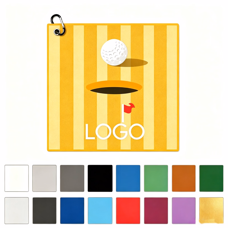 Microfiber Waffle Golf Towel Custom