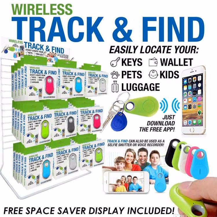 Key Tracker Anti Loss Devices - Assorted Colors