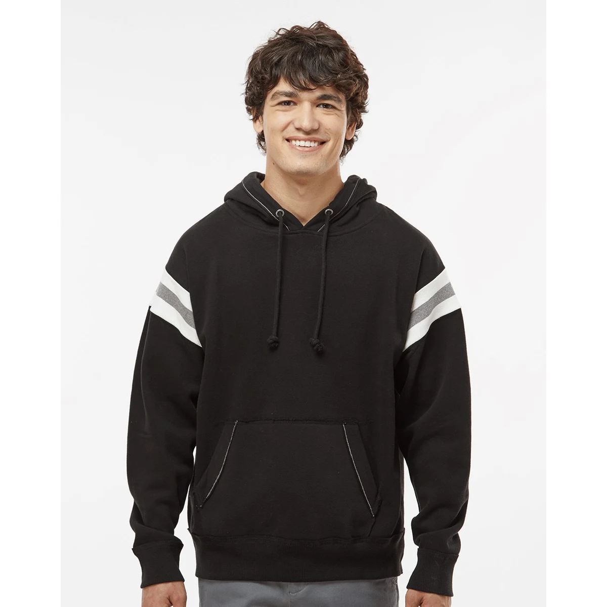 Men's Vintage Athletic Hooded Sweatshirt - 8847 1