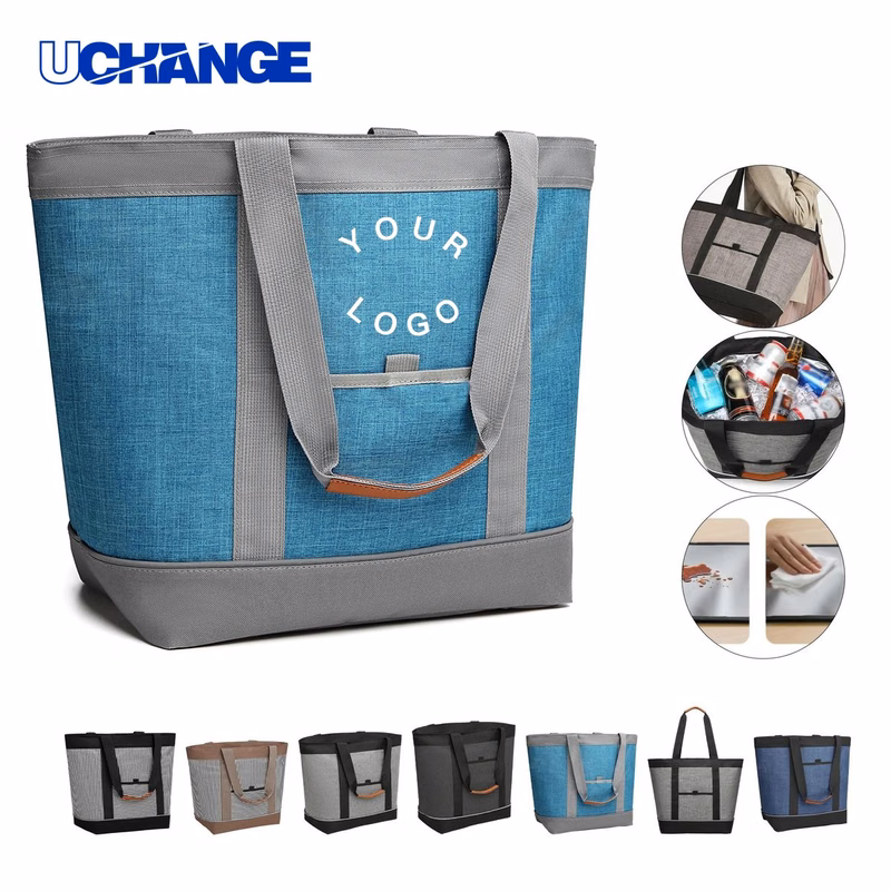 Insulated Cooler Tote Bag Carrier for Outdoor Trips