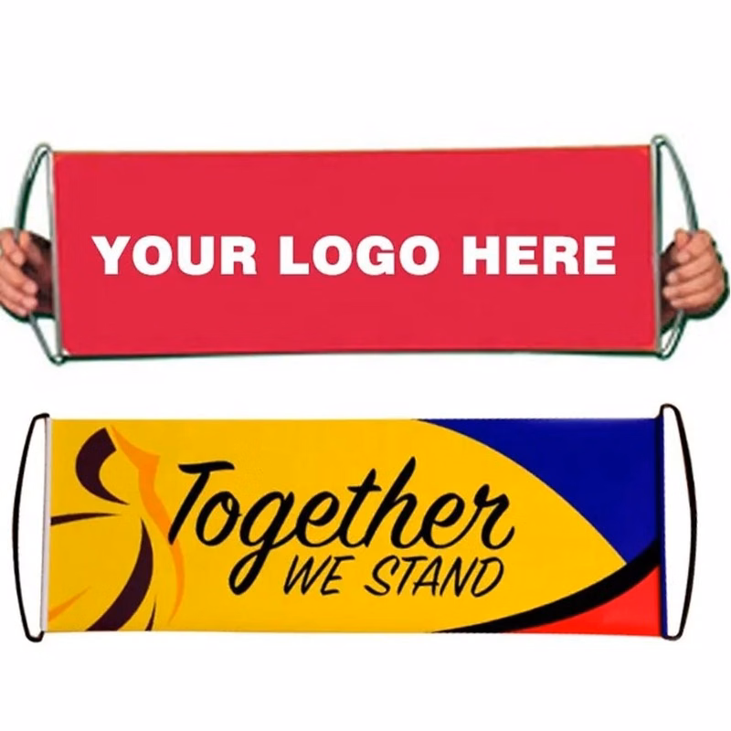 Hand Held Roll Out Retractable Banner