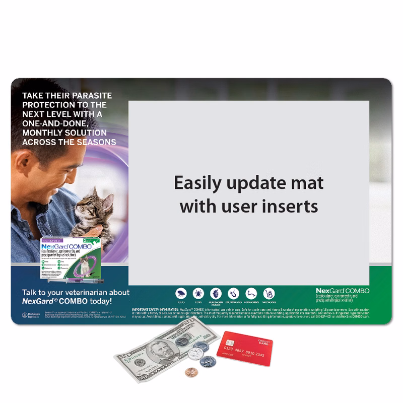 Frame-It Flex Peel&Place Ultra Thin Window Counter Mat-11"x17"x.015"
