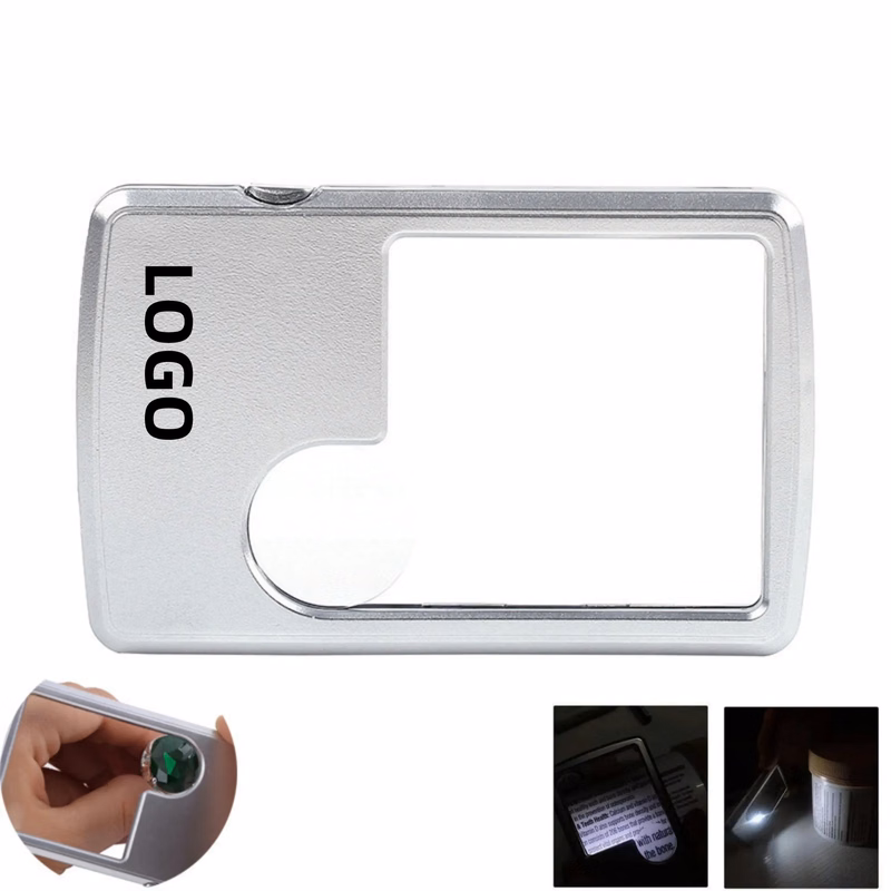 Ultra-Clear LED Magnifying Card