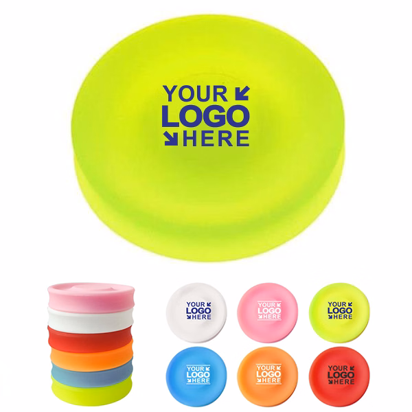 MOQ50Pcs Silicone Flying Disc