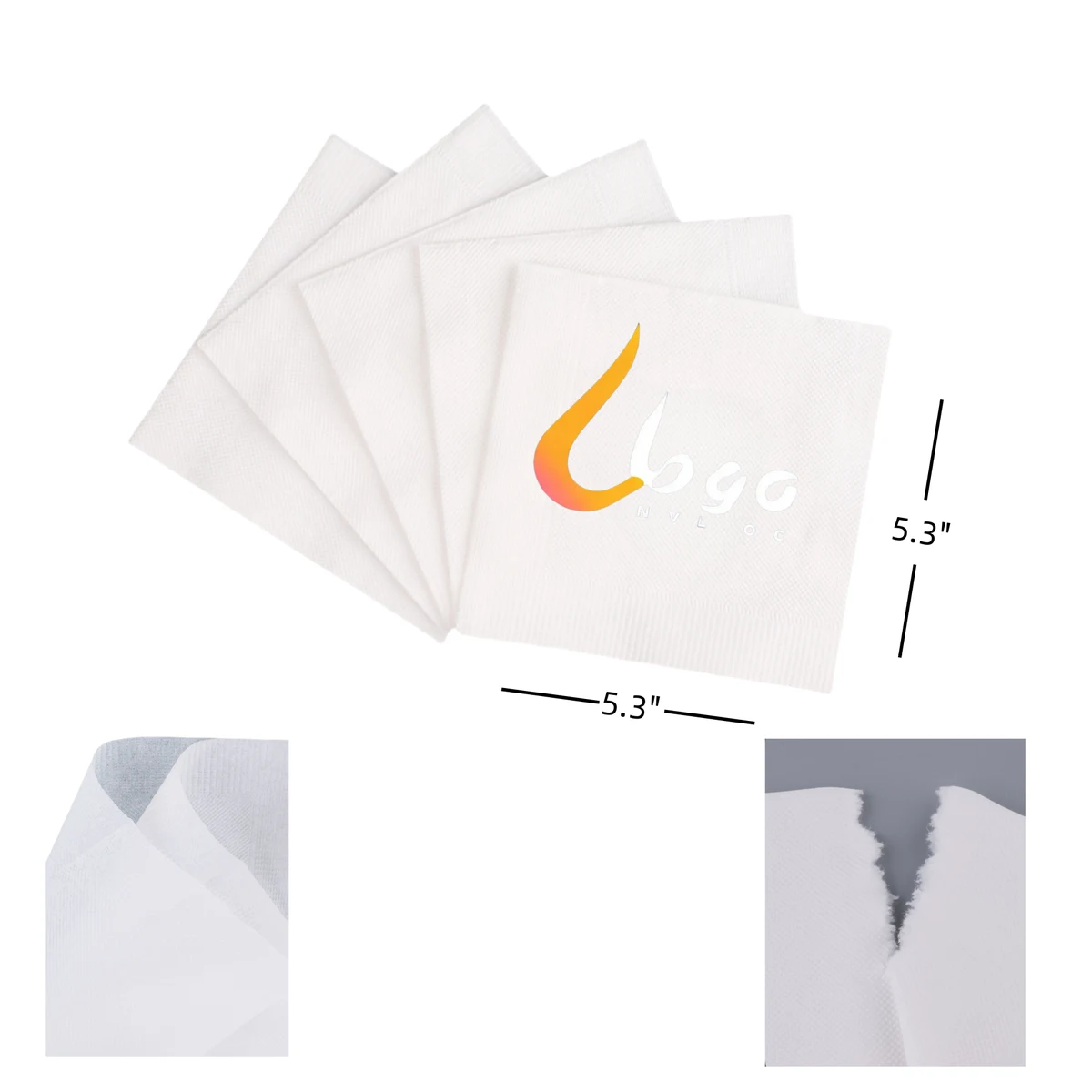 2-Ply Full Color Coined Napkins 1