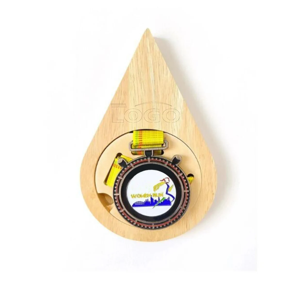 Drop Shaped Splicing Medal Display Stand 1