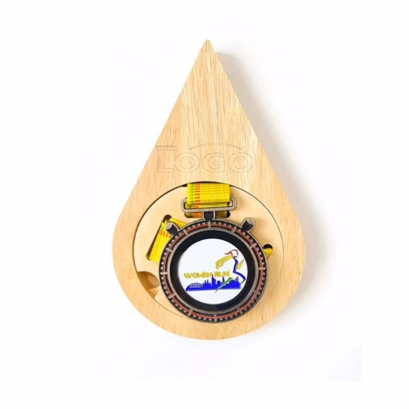 Drop Shaped Splicing Medal Display Stand