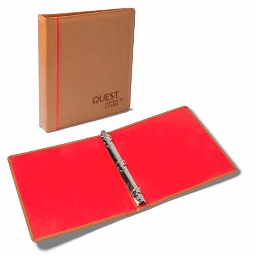 Hilites Leather Binder 1"
