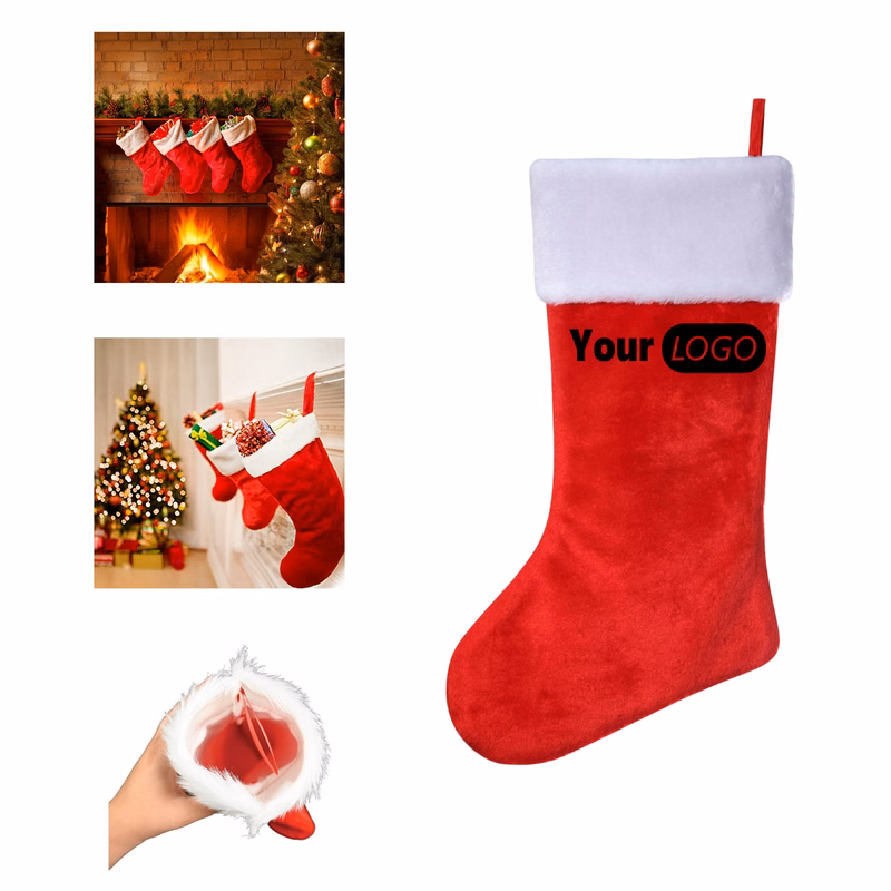 17.7 Inch Decorative Christmas Stocking