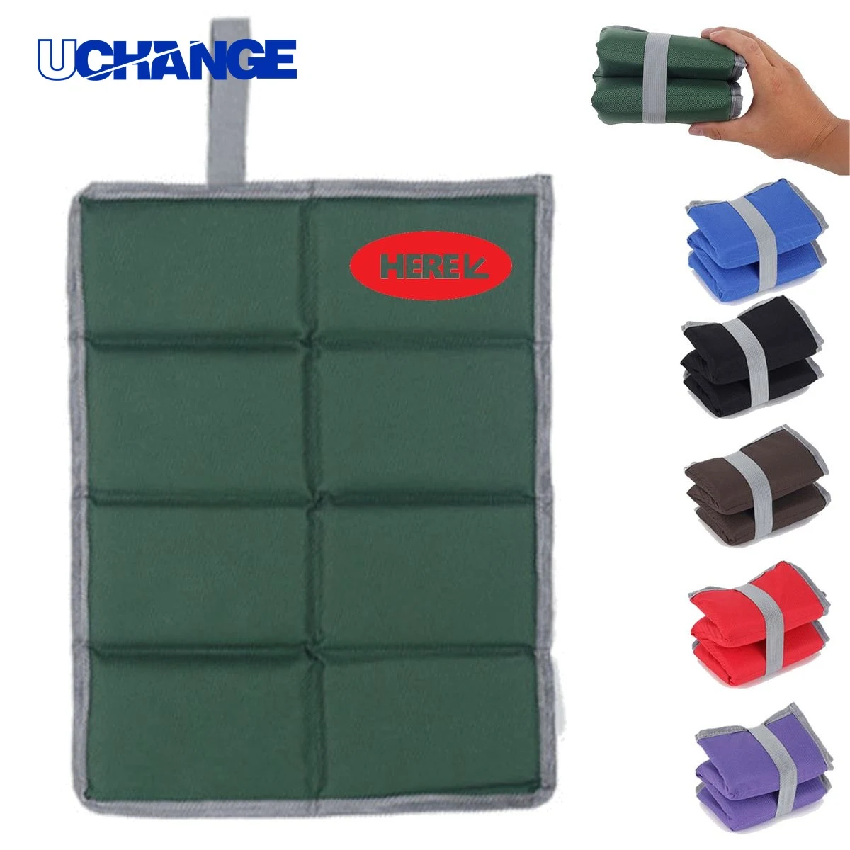 Moisture Proof Folding Seat Cushion for Camping 1