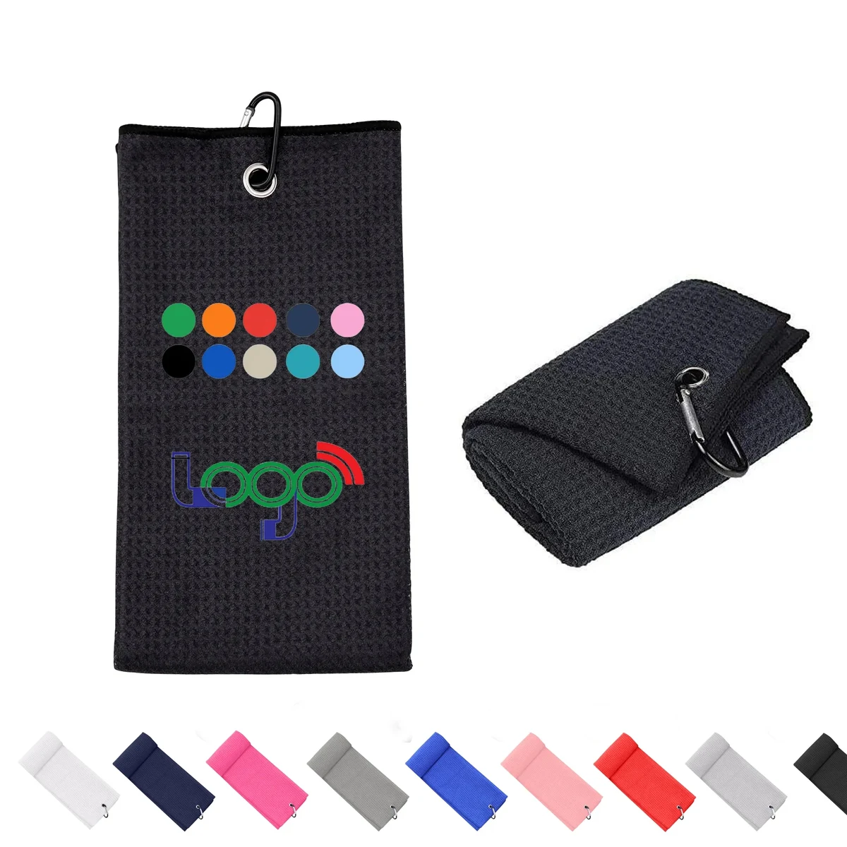 Custom Logo Golf Sports Towel 1