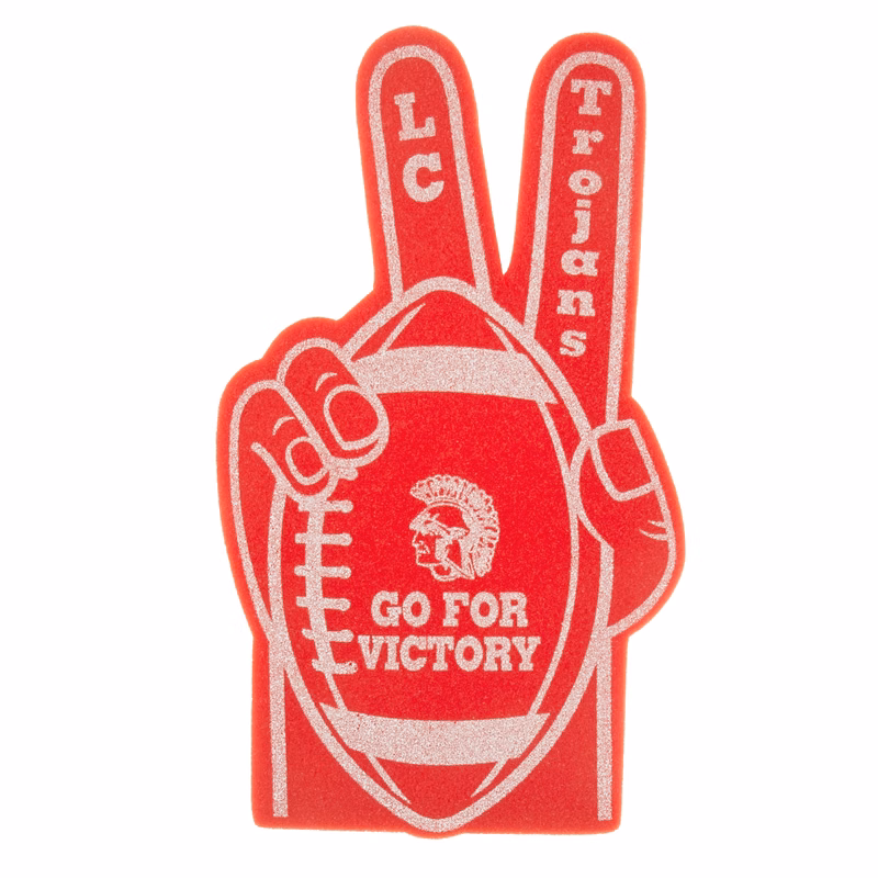 18" Football Victory Hand