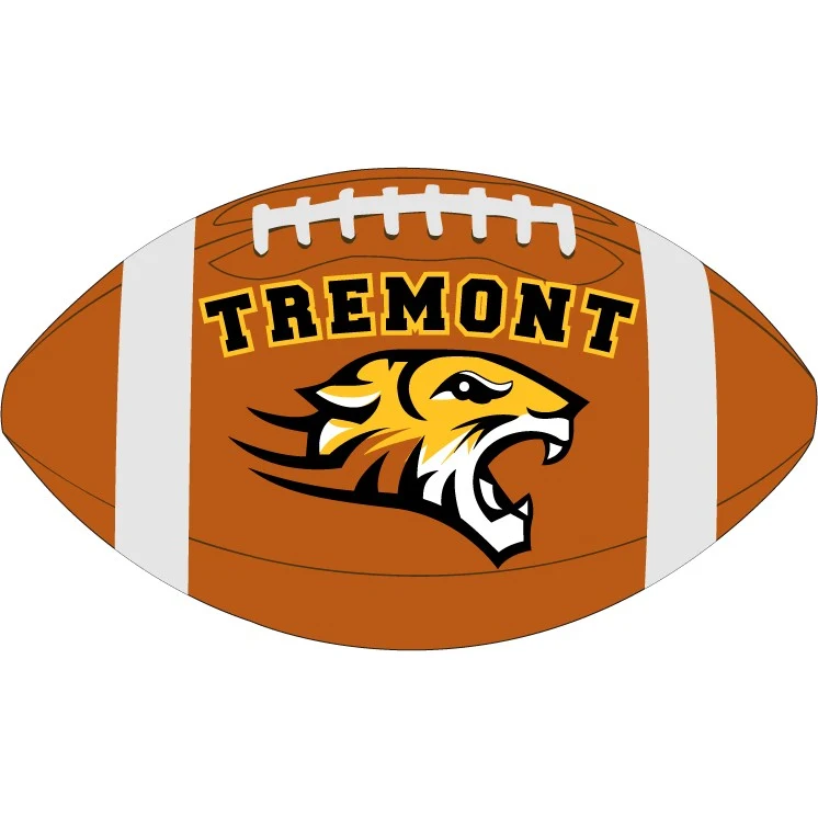 Custom 6.75" x 4.0" Football Car Magnet 1