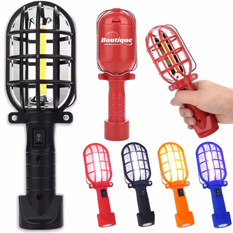 Mini COB LED WorkLight Magnetic Base Camping Battery Lamp