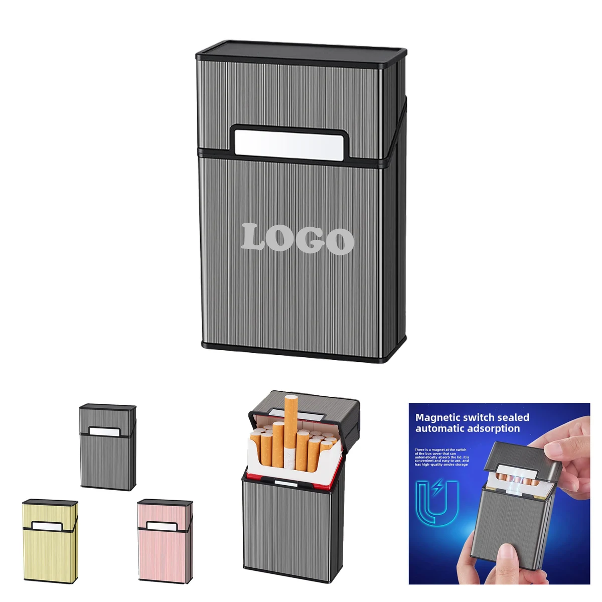 Magnetic Cigarette Case 1