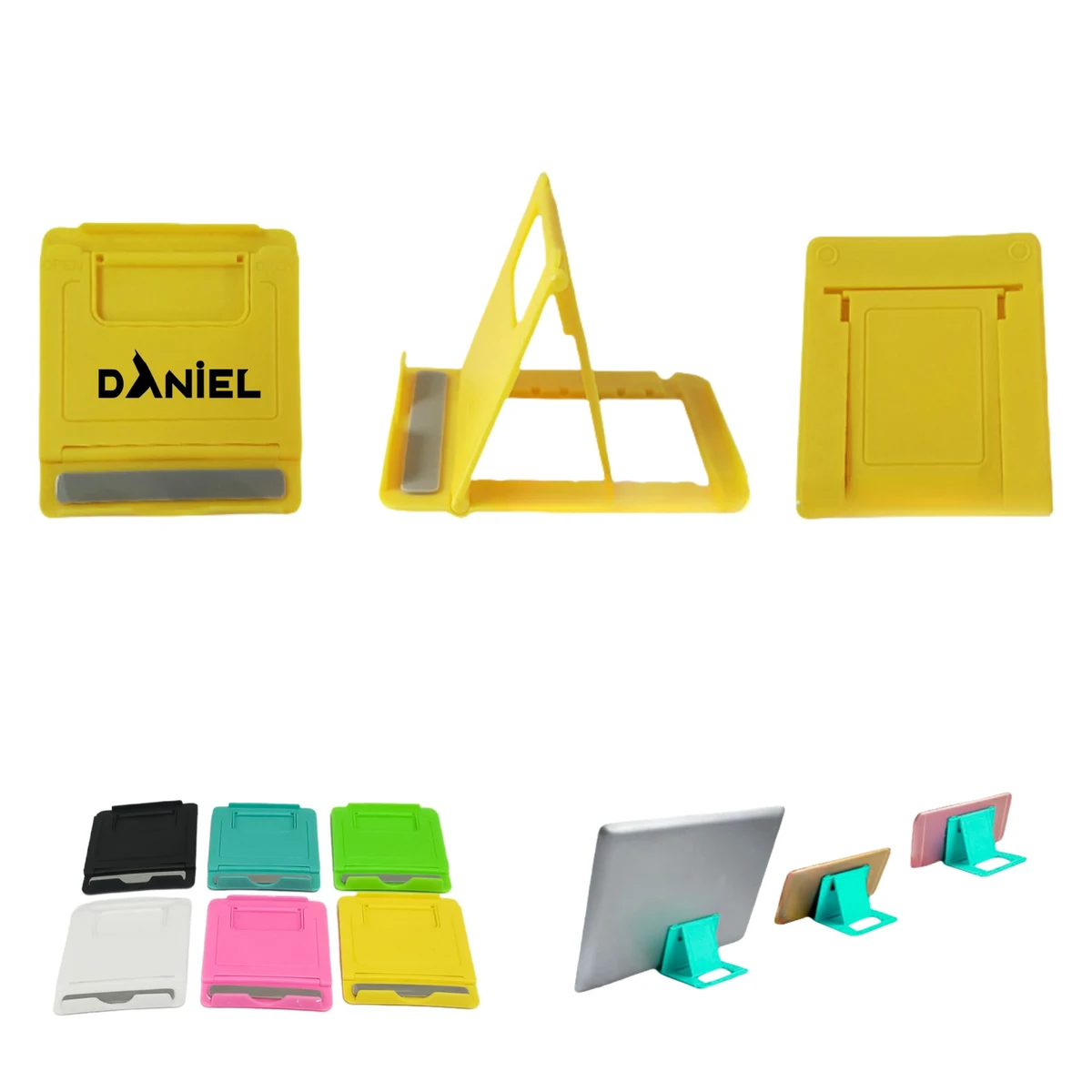 Portable Adjustable Desktop Stand For Mobile Phones And Tablets 1