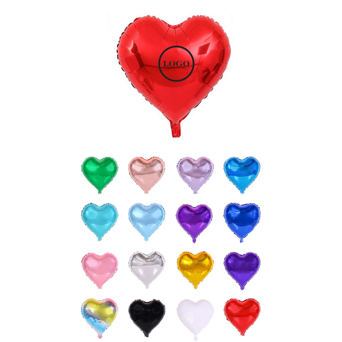 18 Inch Aluminum Foil Heart Balloons Party Decoration 1