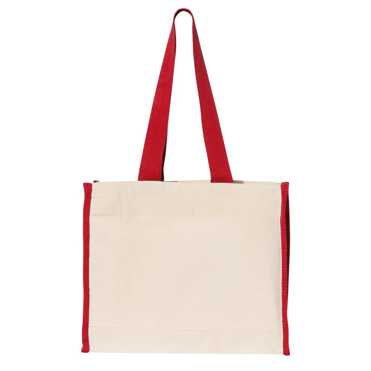 14L Tote with Contrast-Color Handles - Q1100 1