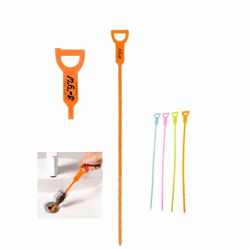 Flexible Drain Hook for Clog Removal