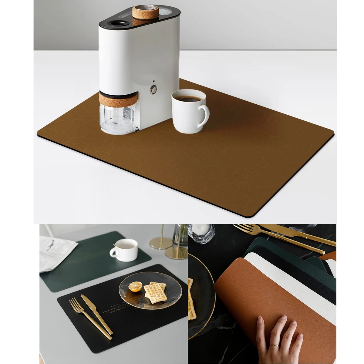 Coffee Maker Mat for Countertop 1