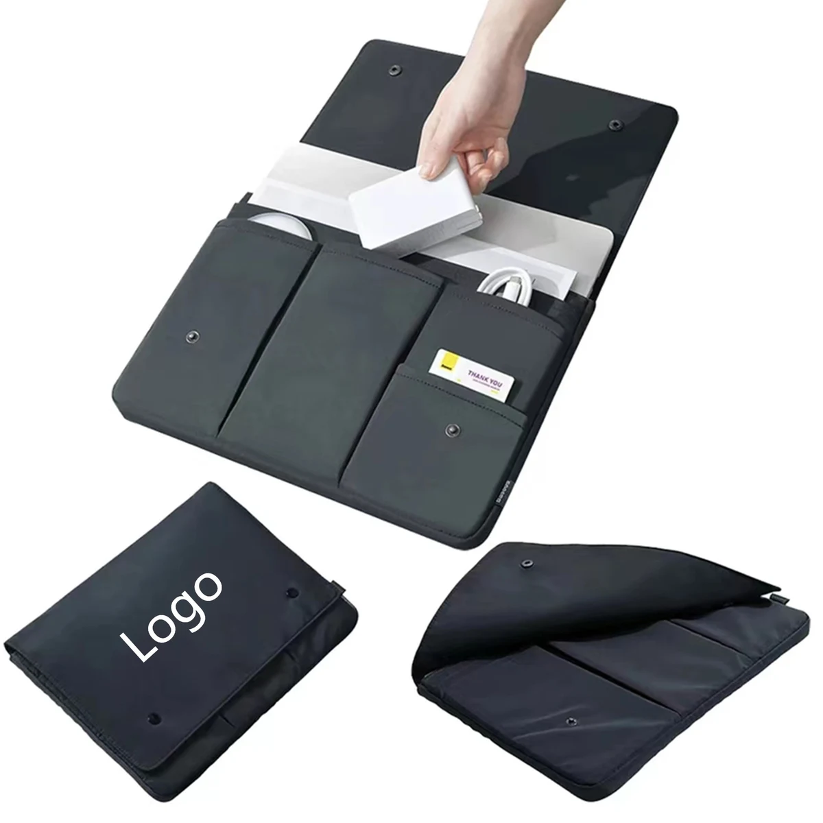 Shock Absorbing Portable Laptop Sleeve Case 1
