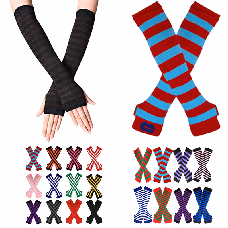 Durable Knit Arm Warmer Gloves