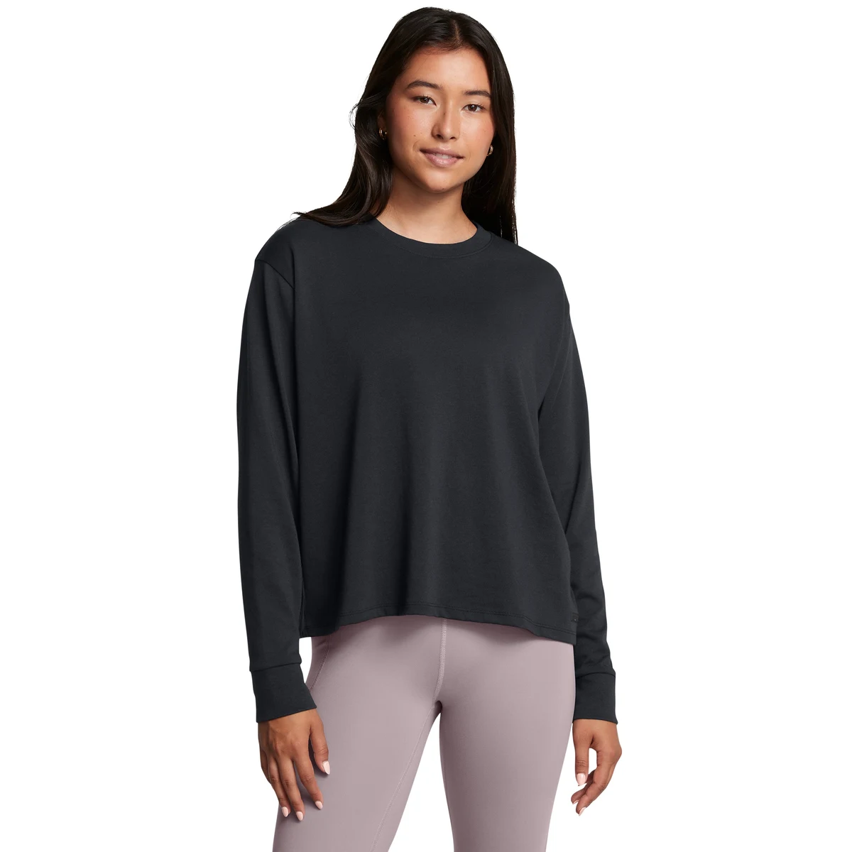 UA Heavyweight Boxy Women's Cropped Long Sleeve 1
