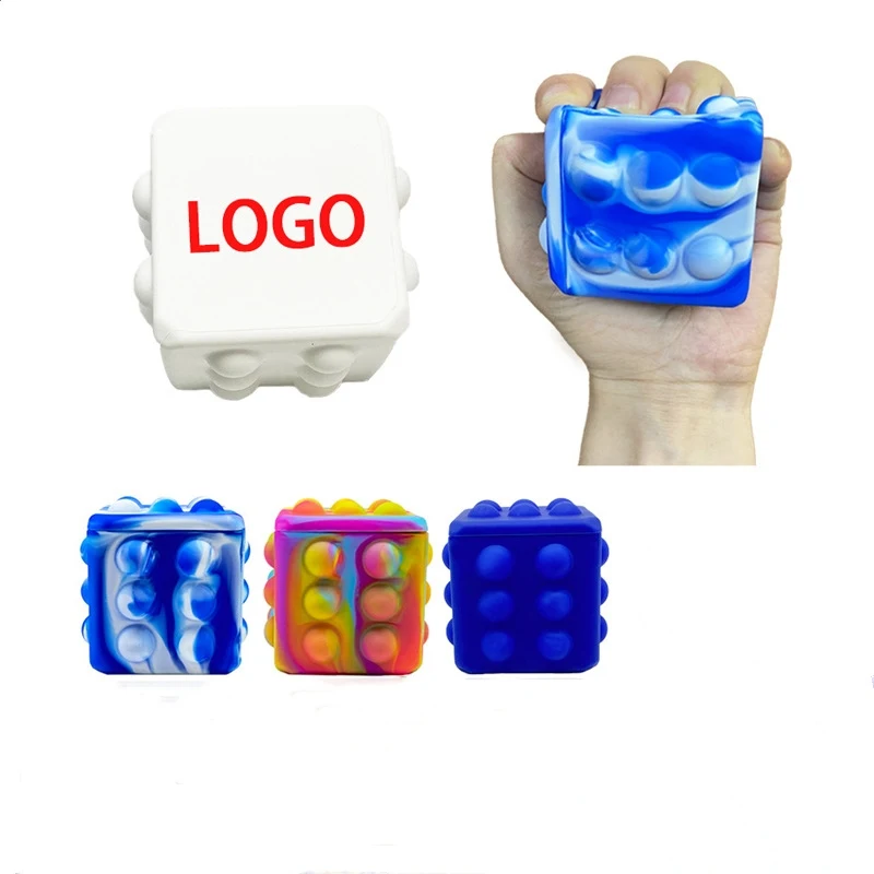 Custom Silicone Bubble Pop Stress Reliever 1