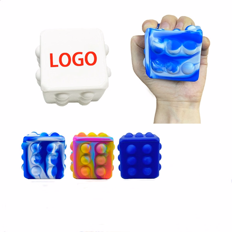 Custom Silicone Bubble Pop Stress Reliever
