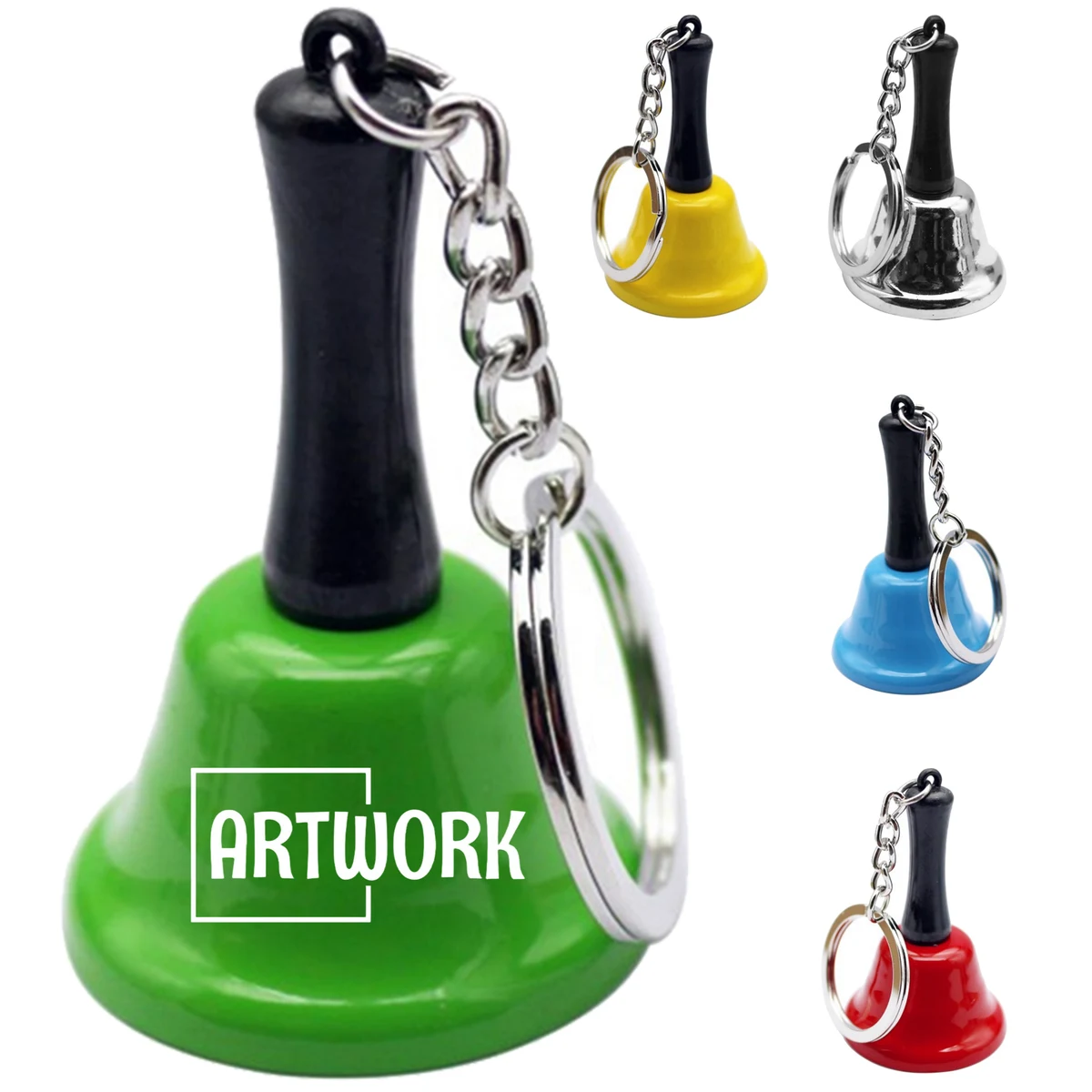 Restaurant Service Call Bell Keychain 1