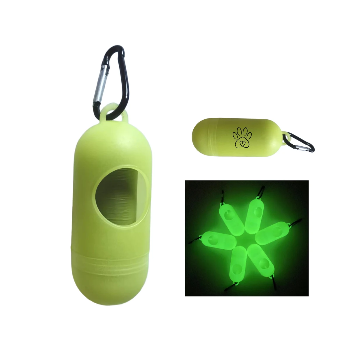 Glow in the Dark Dog Bag Dispenser 1